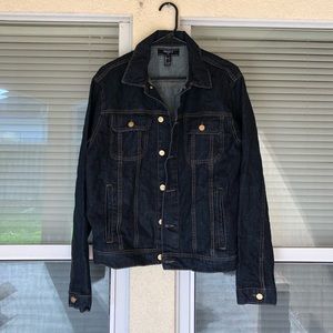 Forever 21 Denim Mens Jacket Blue Size Large L